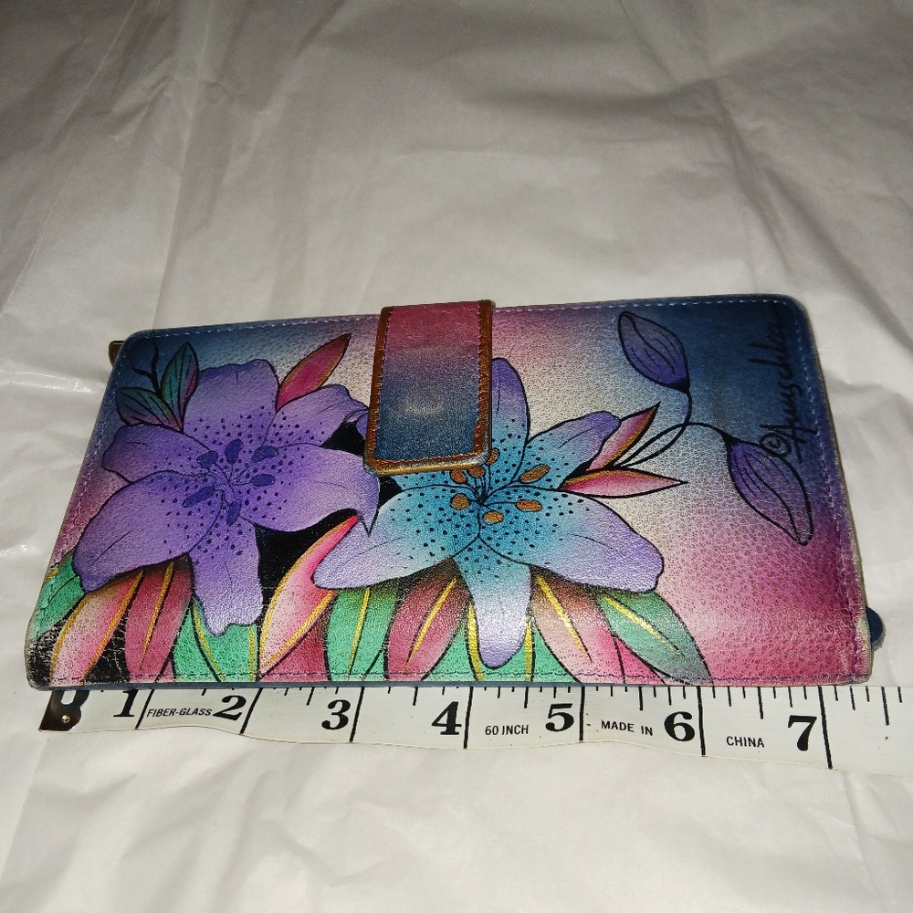 Amuschka large wallet NWOT. - Picture 6 of 7